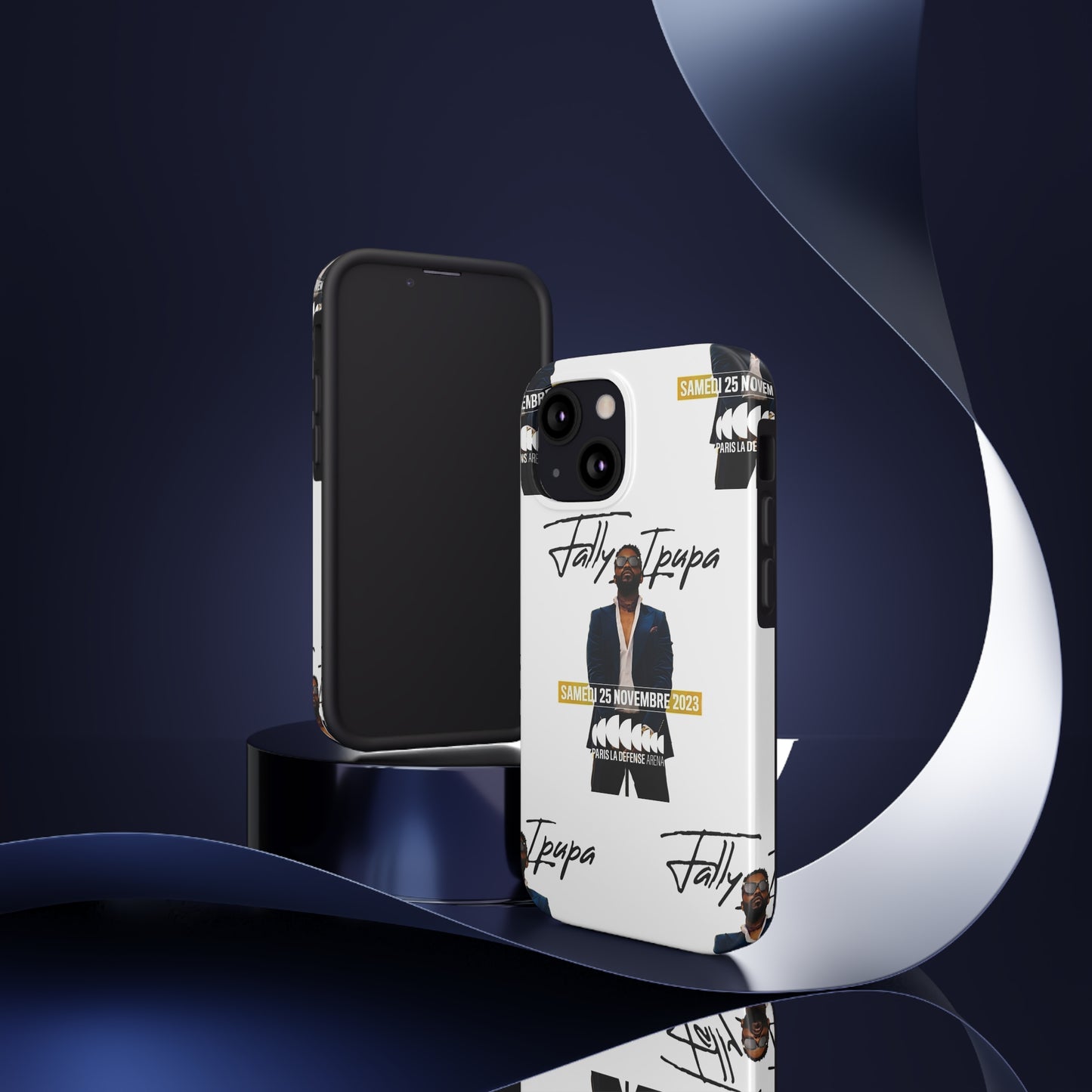Tough Phone Cases, Fally Ipupa's Mega concert on 25th November 2023, Black and White