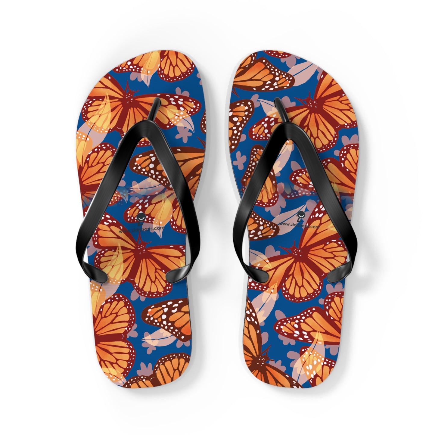 Flip Flops All-day comfort, Slippers, colorful, With an easy slip-on design, a cushioned footbed. Mixed colors butterfly