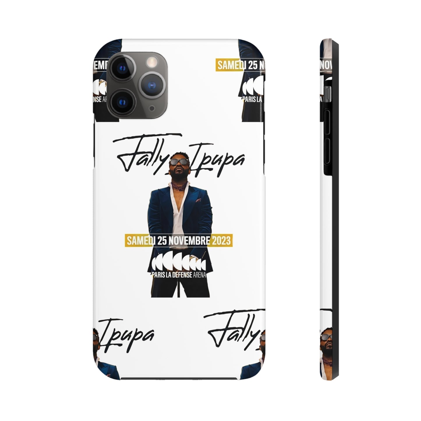 Tough Phone Cases, Fally Ipupa's Mega concert on 25th November 2023, Black and White