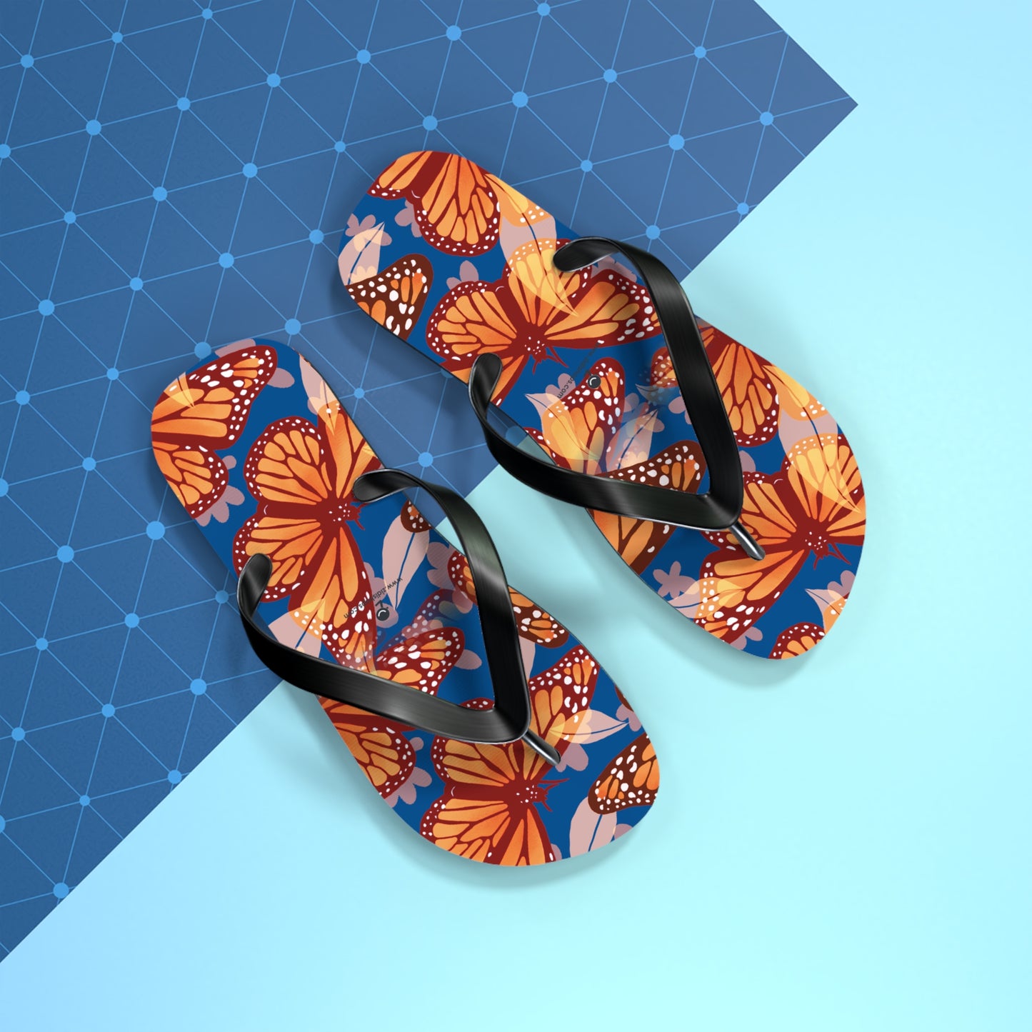 Flip Flops All-day comfort, Slippers, colorful, With an easy slip-on design, a cushioned footbed. Mixed colors butterfly