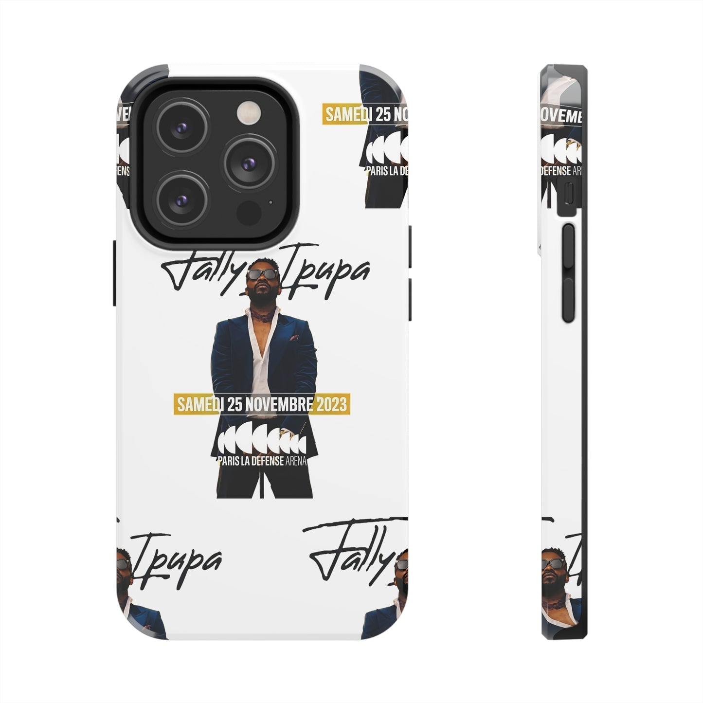 Tough Phone Cases, Fally Ipupa's Mega concert on 25th November 2023, Black and White