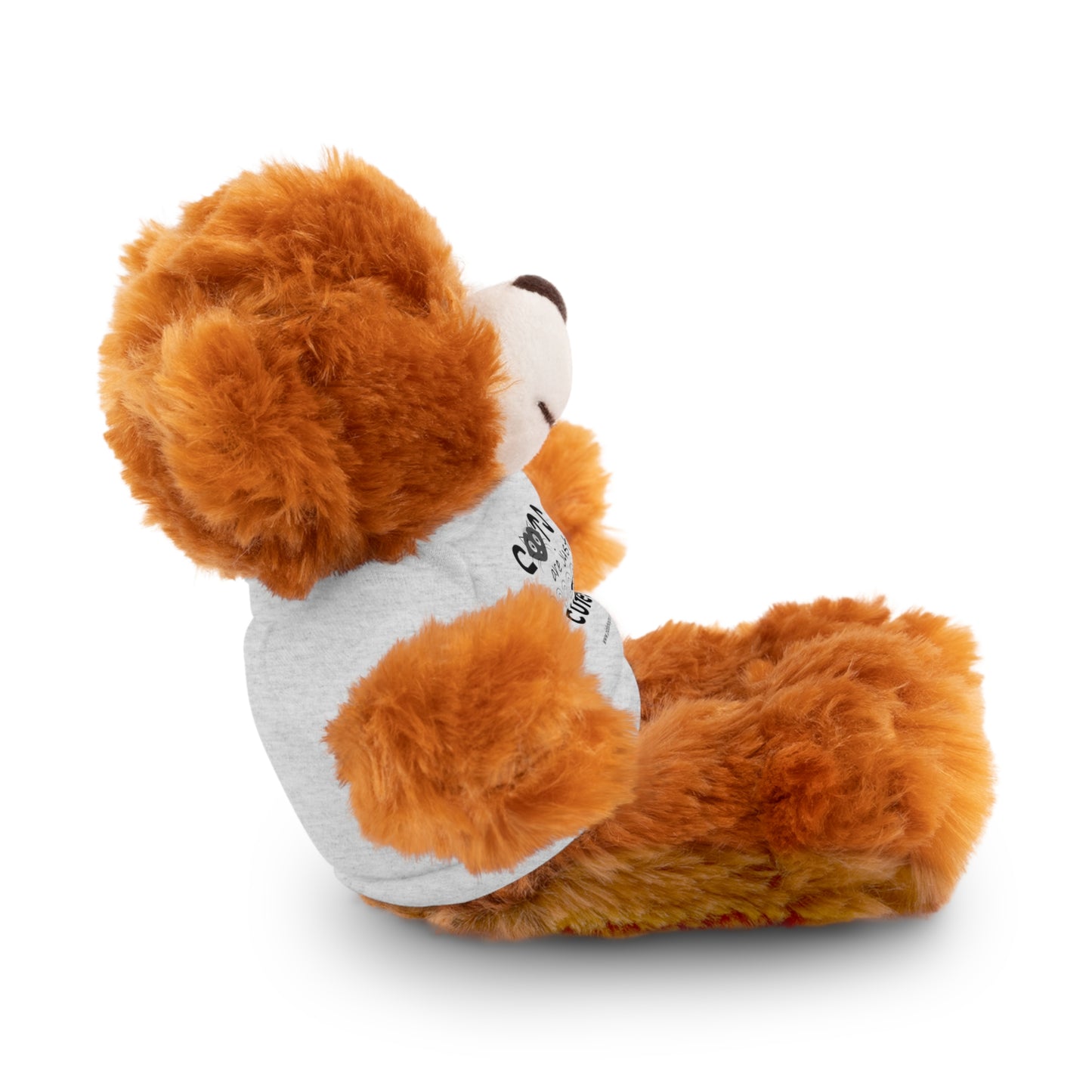Stuffed Animals with Tee, Cats are just so cute, Available animals: Panda, Lion, Bear, Bunny, Jaguar, and Sheep