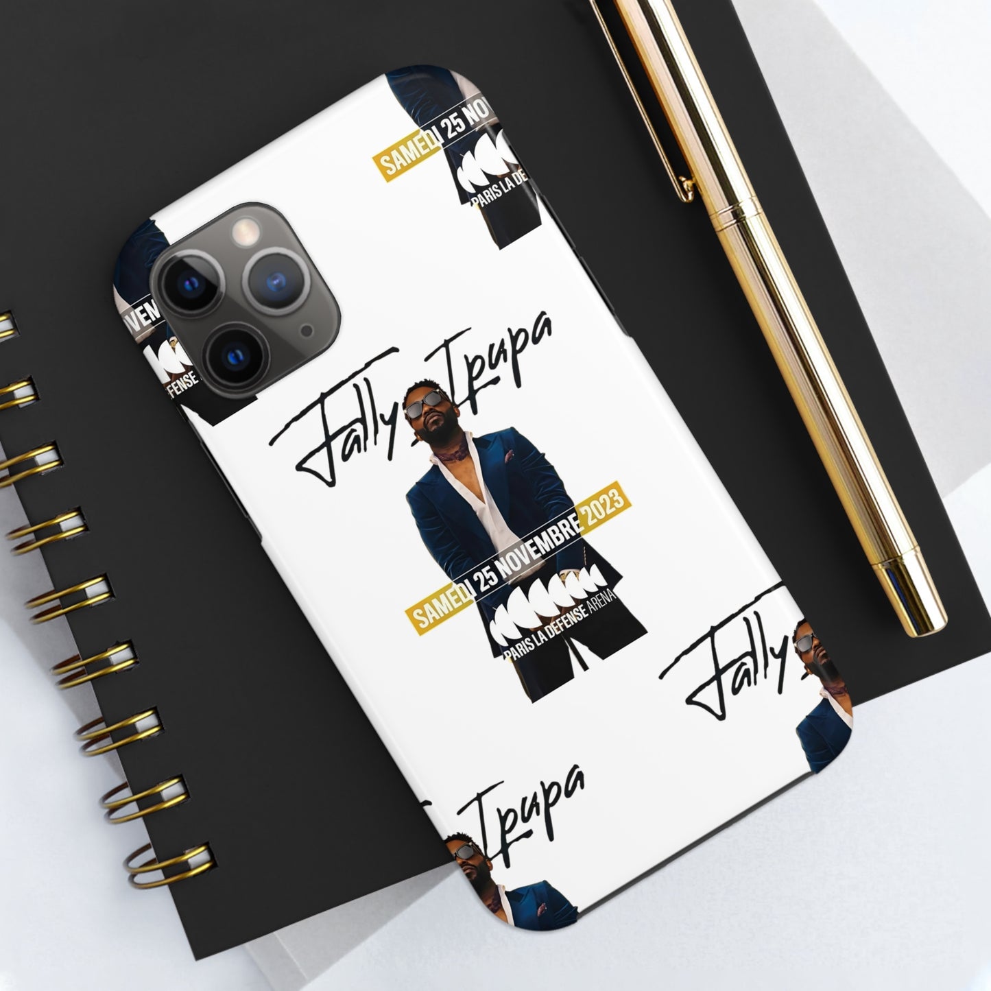 Tough Phone Cases, Fally Ipupa's Mega concert on 25th November 2023, Black and White