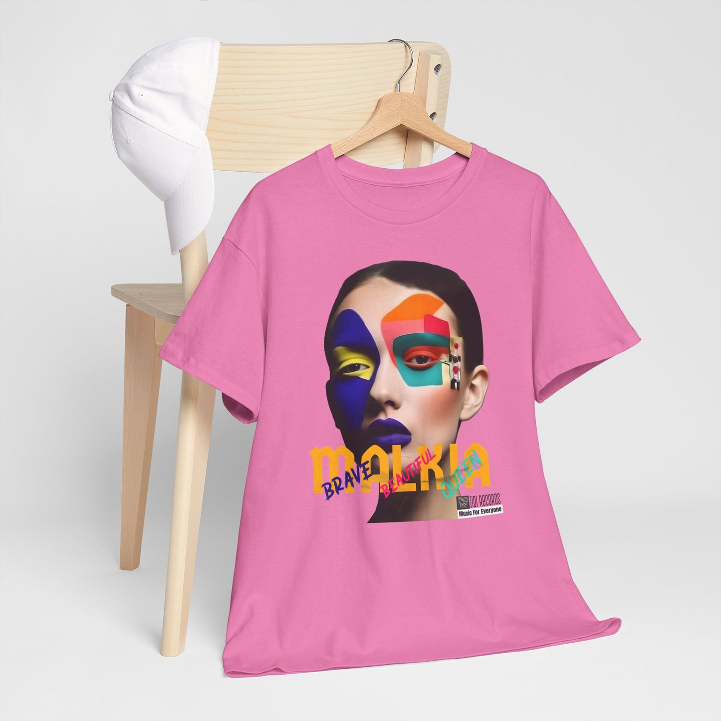 MALKIA T-Shirt - BRAVE, BEAUTIFUL, QUEEN Unisex Tee