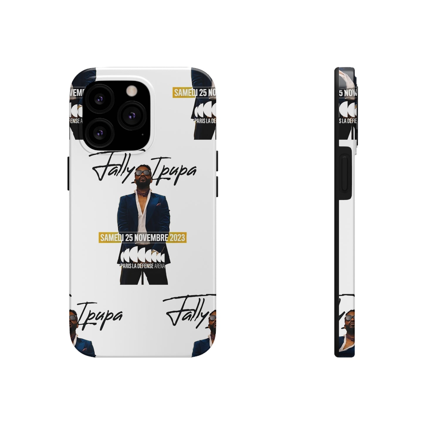 Tough Phone Cases, Fally Ipupa's Mega concert on 25th November 2023, Black and White