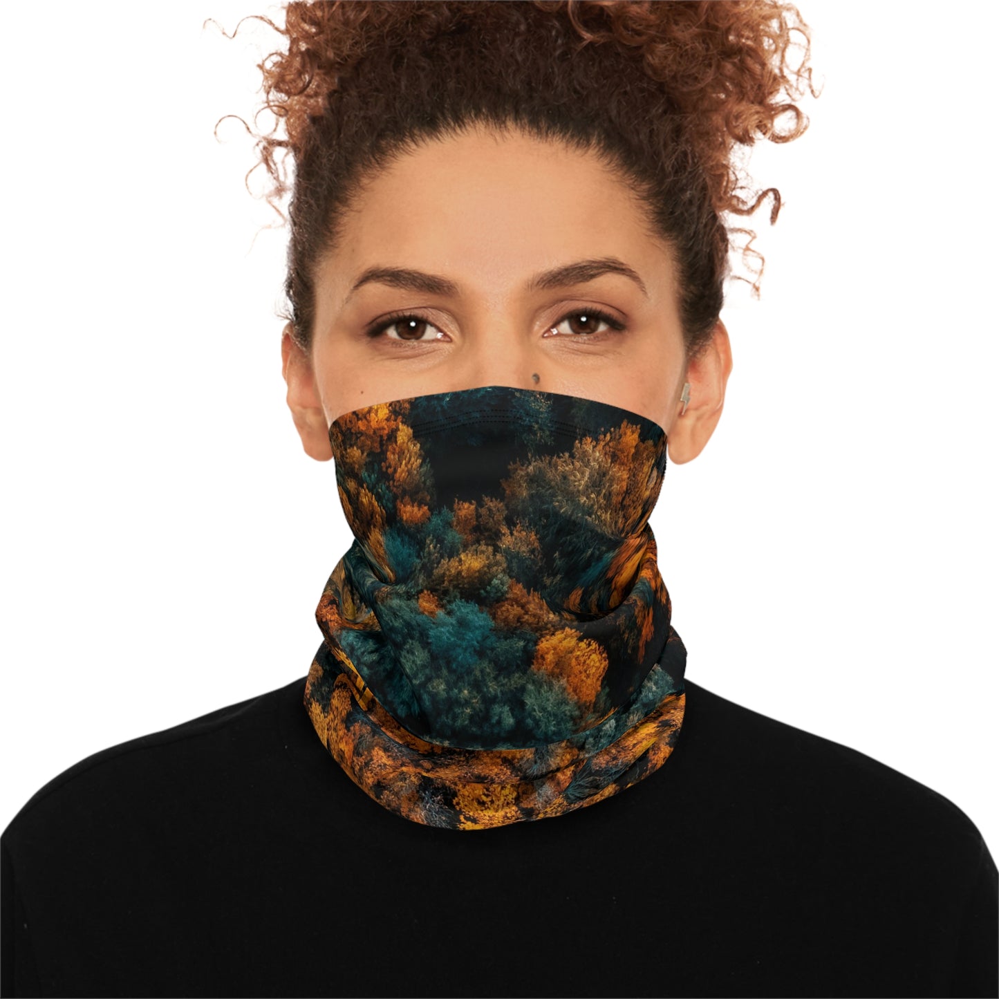 Winter Neck Gaiter With Drawstring, Elastic drawstring, you can ensure a perfect fit that stays comfy under any circumstances