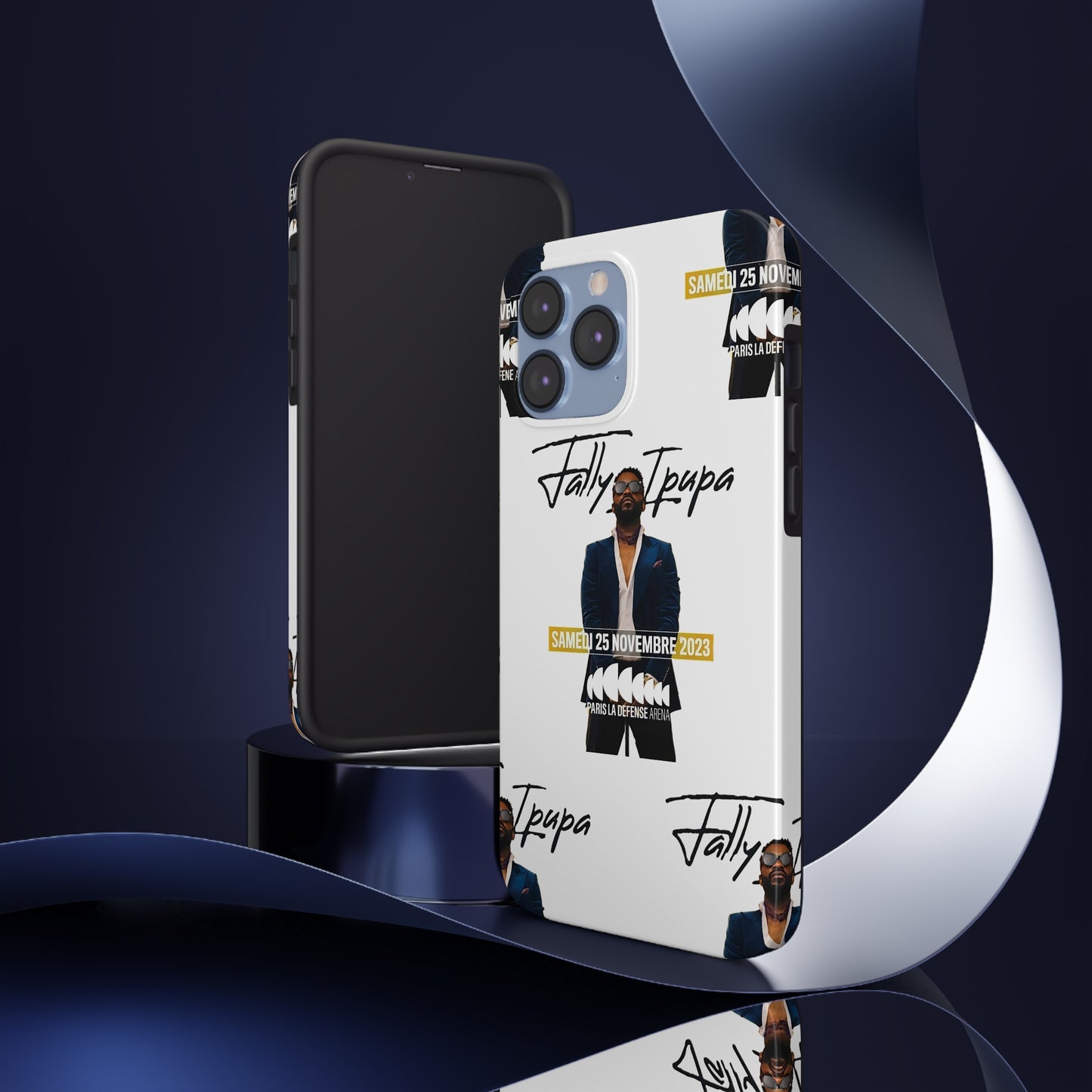 Tough Phone Cases, Fally Ipupa's Mega concert on 25th November 2023, Black and White