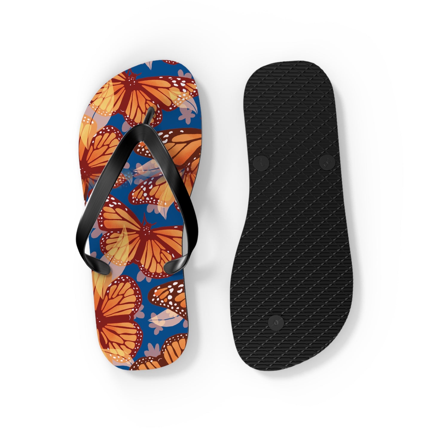 Flip Flops All-day comfort, Slippers, colorful, With an easy slip-on design, a cushioned footbed. Mixed colors butterfly