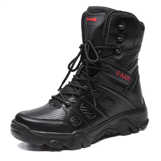 High-top outdoor hiking shoes, Durable Army boots