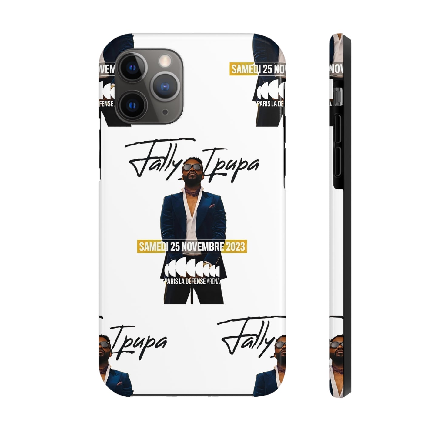 Tough Phone Cases, Fally Ipupa's Mega concert on 25th November 2023, Black and White