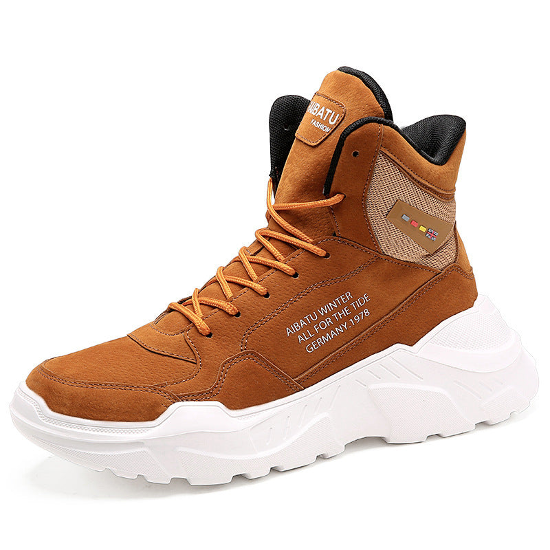 High top Martin shoes men, boot type
