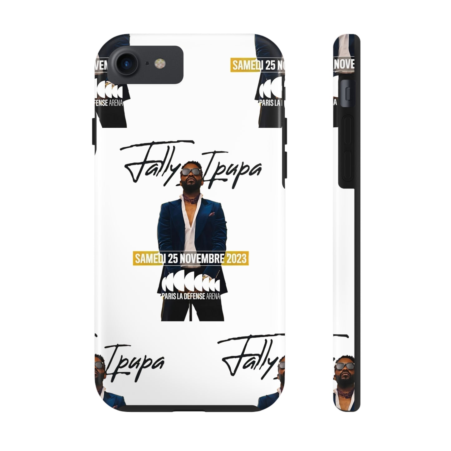 Tough Phone Cases, Fally Ipupa's Mega concert on 25th November 2023, Black and White