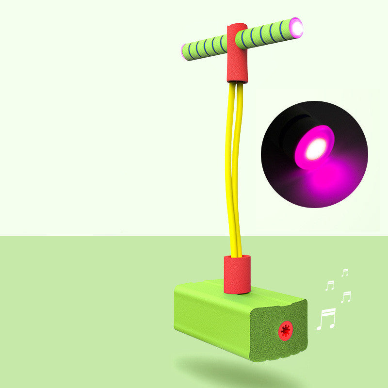 Premium quality Bouncing Jumper with adjustable handles, for kids and adults, Best alternative to skipping ropes, carrying capacity of 90-100KG (LBS198.416 to 2.20462)