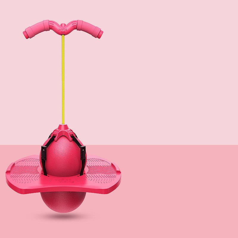 Premium quality Bouncing Jumper with adjustable handles, for kids and adults, Best alternative to skipping ropes, carrying capacity of 90-100KG (LBS198.416 to 2.20462)