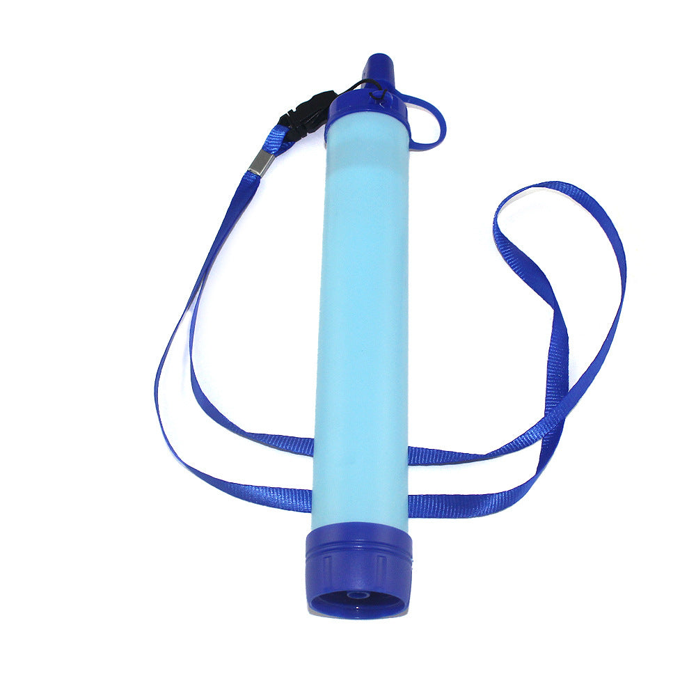 Amazon Hot Outdoor Adventure Mountain Survival Multi-Functional Water Purifier Portable Elongated Suction Pipe