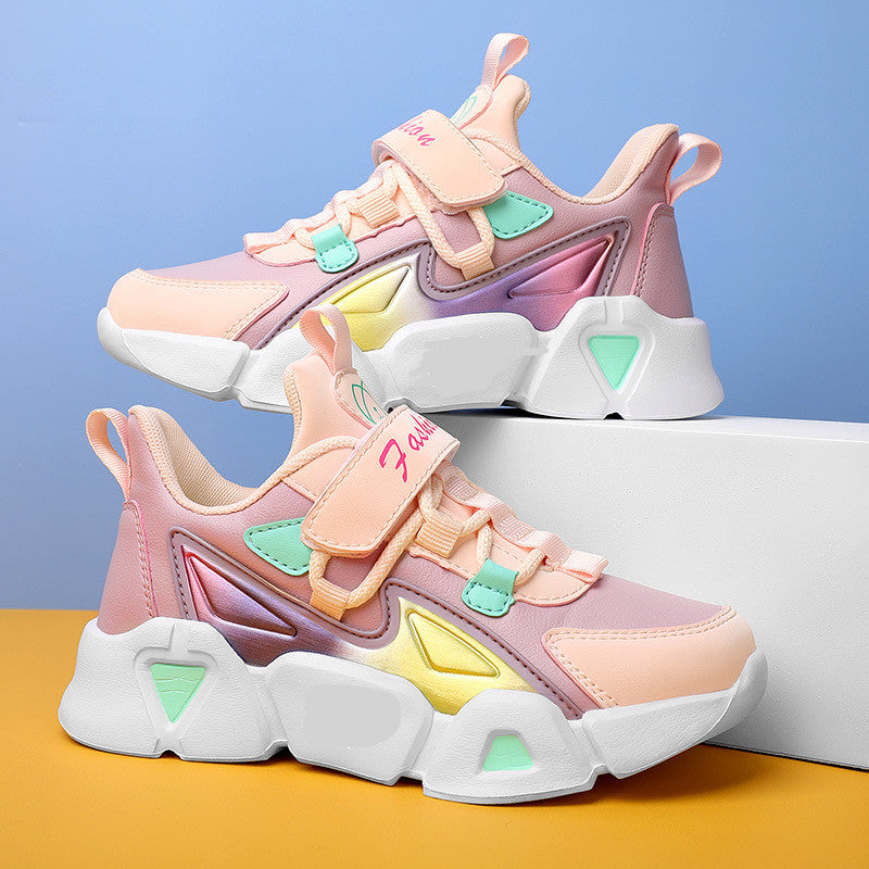 Leather Unisex Running Shoes