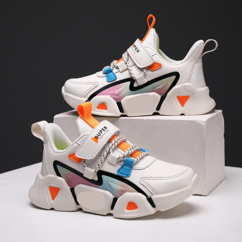 Leather Unisex Running Shoes