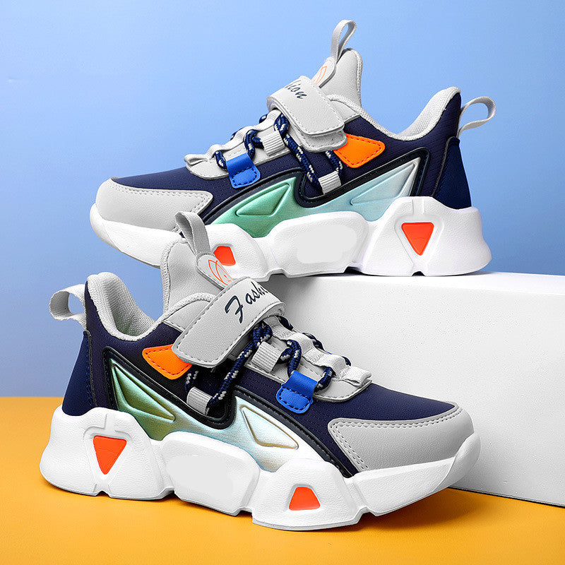 Leather Unisex Running Shoes