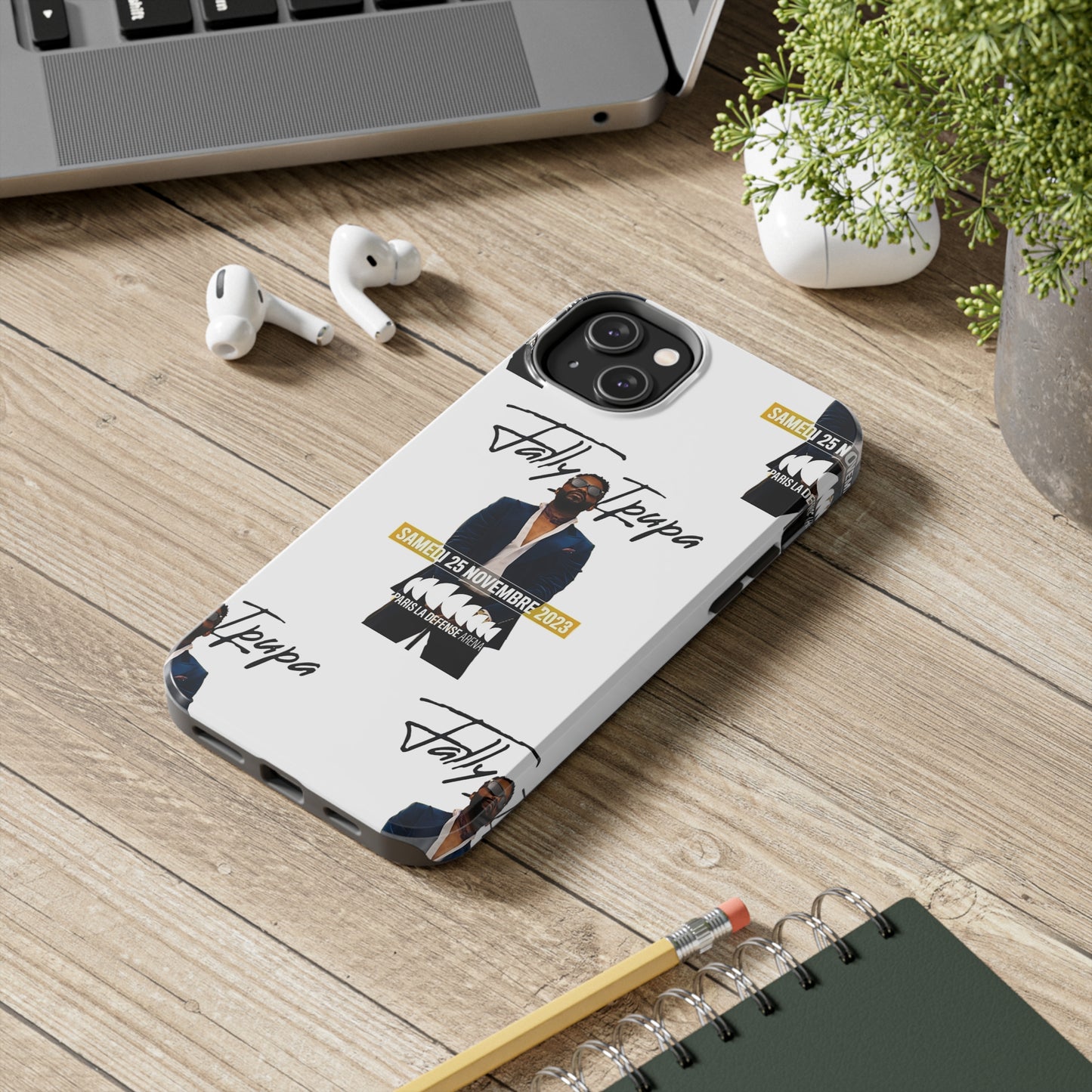 Tough Phone Cases, Fally Ipupa's Mega concert on 25th November 2023, Black and White