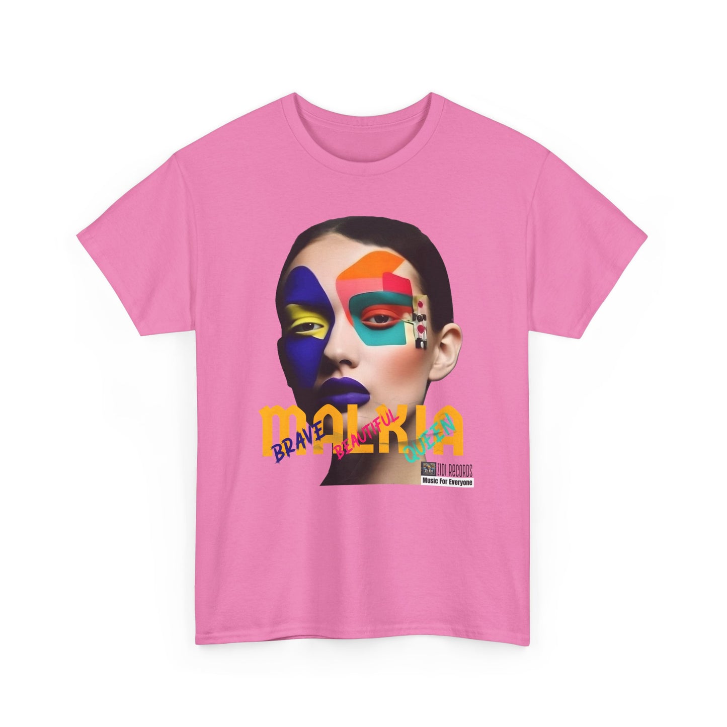 MALKIA T-Shirt - BRAVE, BEAUTIFUL, QUEEN Unisex Tee
