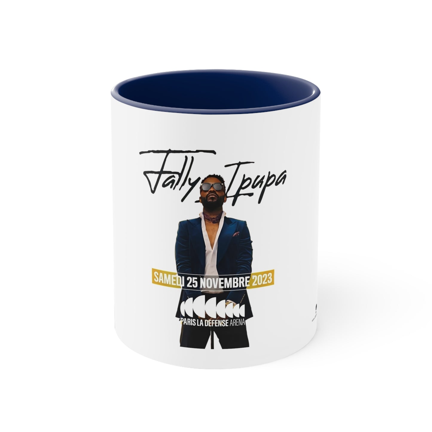 Accent Coffee Mug, 11oz, Fally Ipupa's Mega concert on 25th November 2023,
