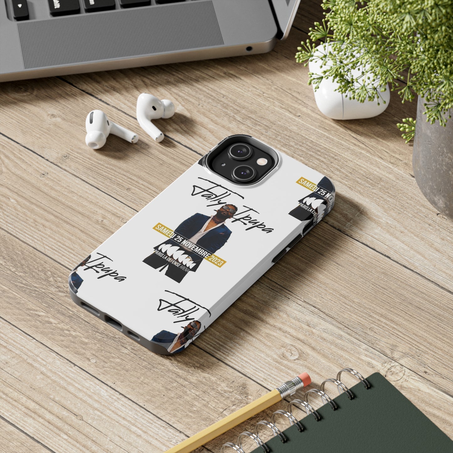 Tough Phone Cases, Fally Ipupa's Mega concert on 25th November 2023, Black and White