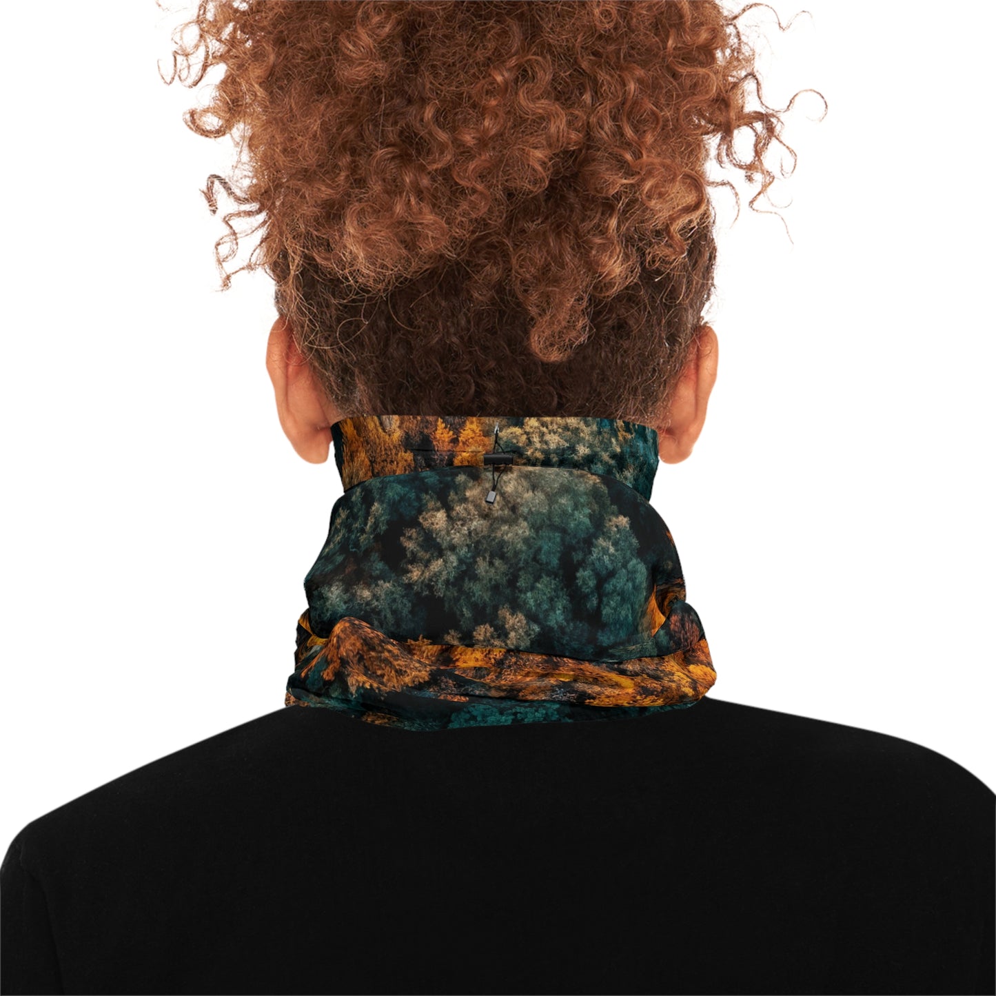 Winter Neck Gaiter With Drawstring, Elastic drawstring, you can ensure a perfect fit that stays comfy under any circumstances