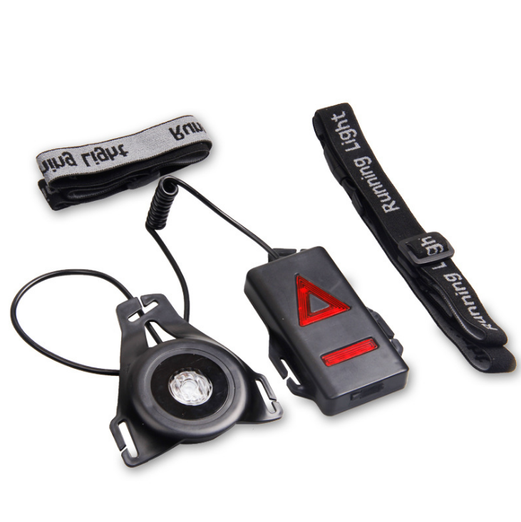 Waterproof Outdoor Running Chest Light Cool white lighting in the front and red lighting in the back
