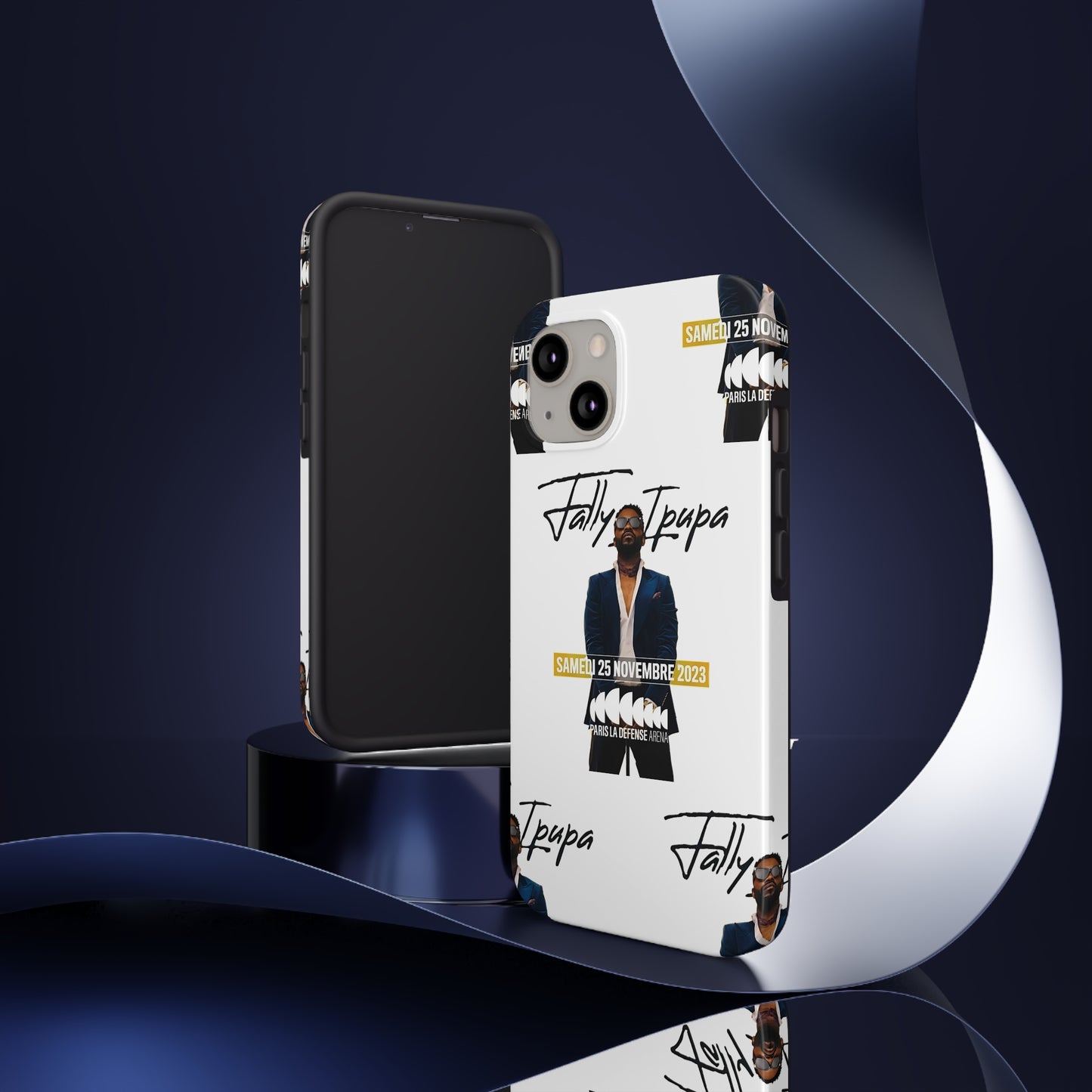 Tough Phone Cases, Fally Ipupa's Mega concert on 25th November 2023, Black and White