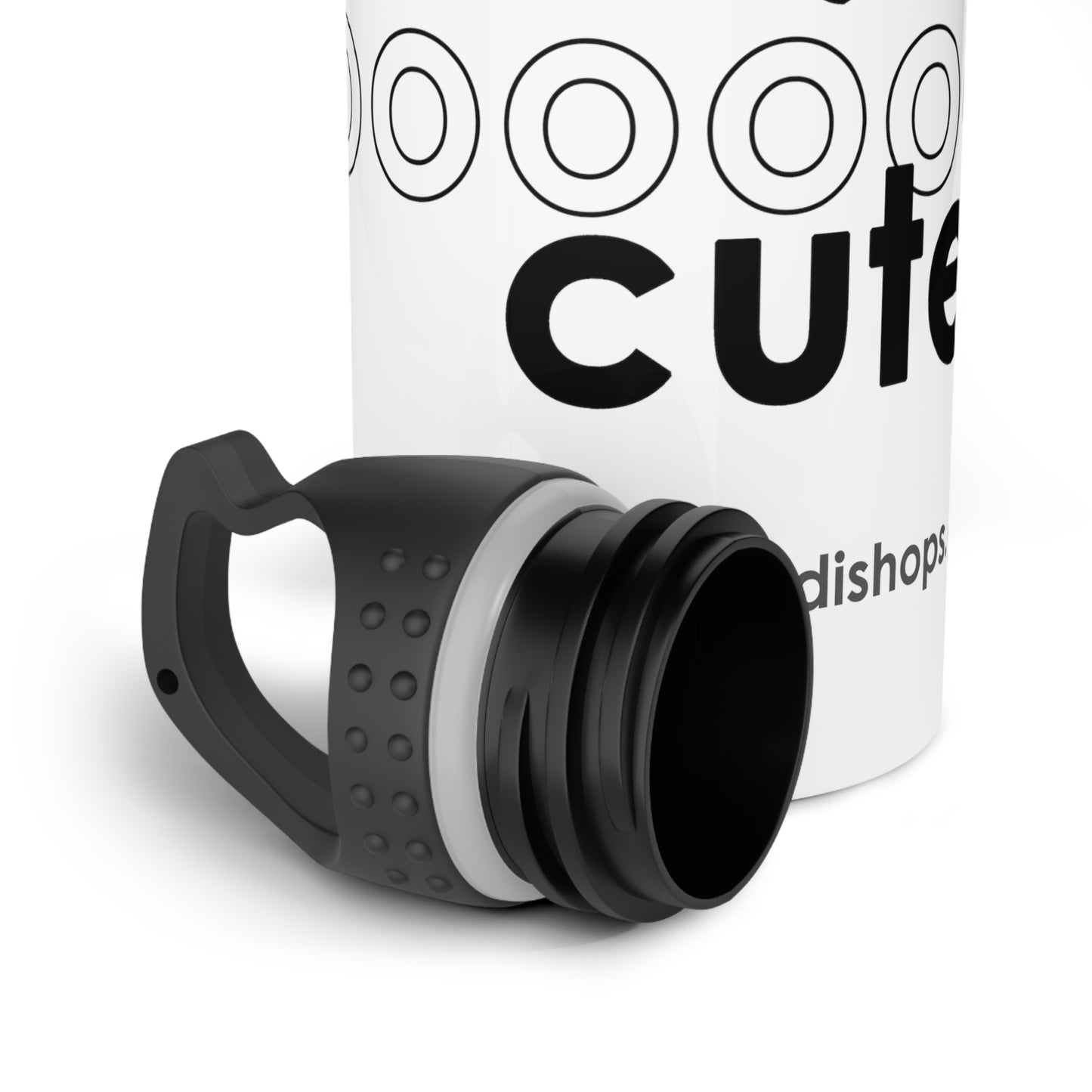 Stainless Steel Water Bottle, Cats are just so cute, Made with 18/8 food-grade stainless steel, wide neck for effortless sipping.