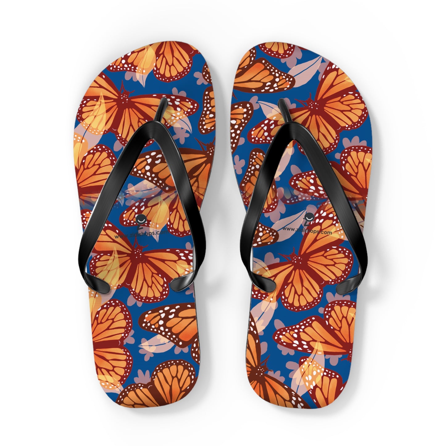 Flip Flops All-day comfort, Slippers, colorful, With an easy slip-on design, a cushioned footbed. Mixed colors butterfly