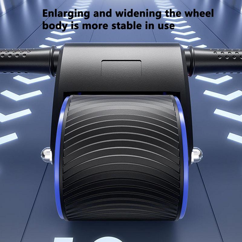 Ab Roller for Abs Workout for Abdominal Assist Core Strength Training Home Roller, Abdominal Wheel Automatic Rebound Abdominal Training Abs Fitness Equipment, Abdominal Push Up Training Home Gym