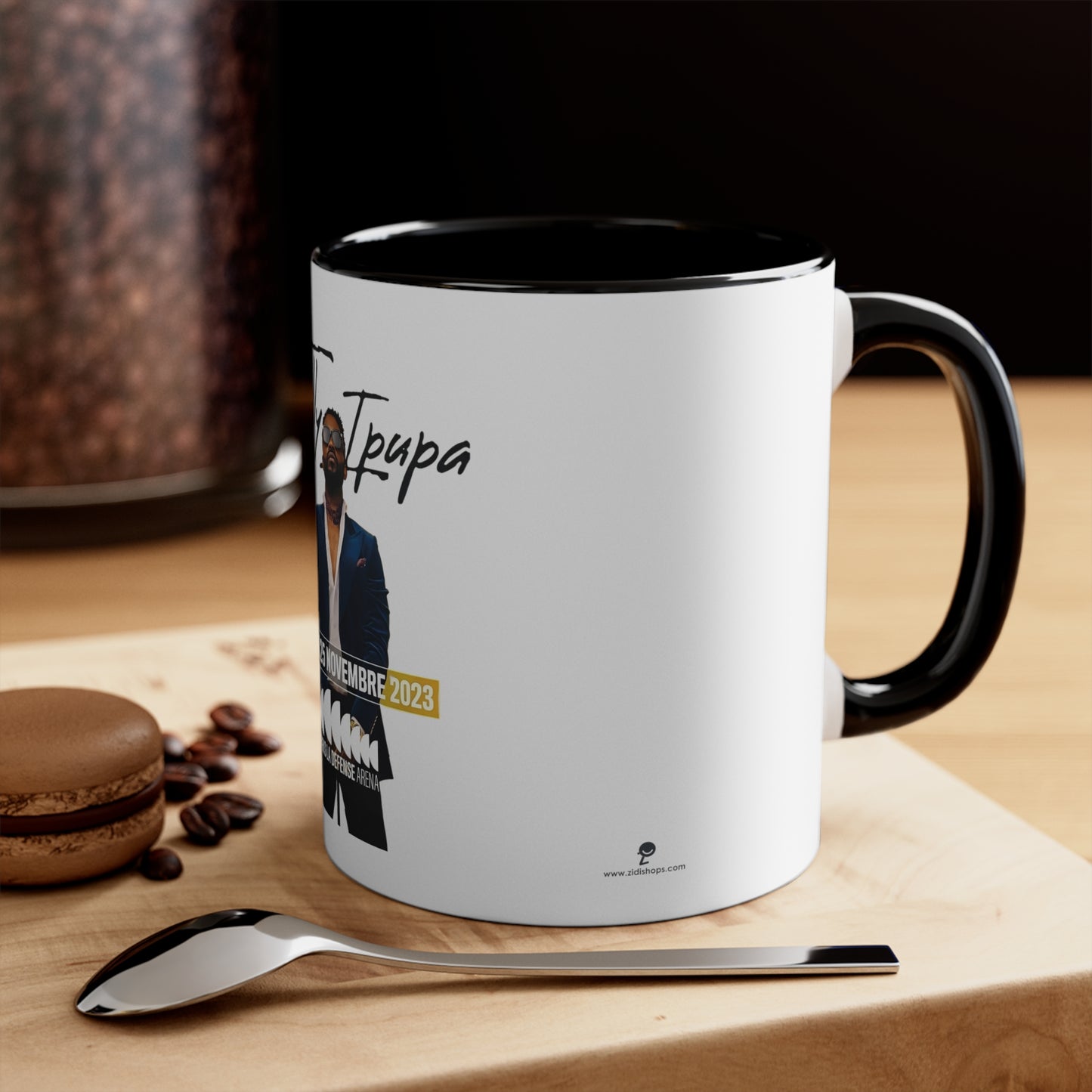 Accent Coffee Mug, 11oz, Fally Ipupa's Mega concert on 25th November 2023,