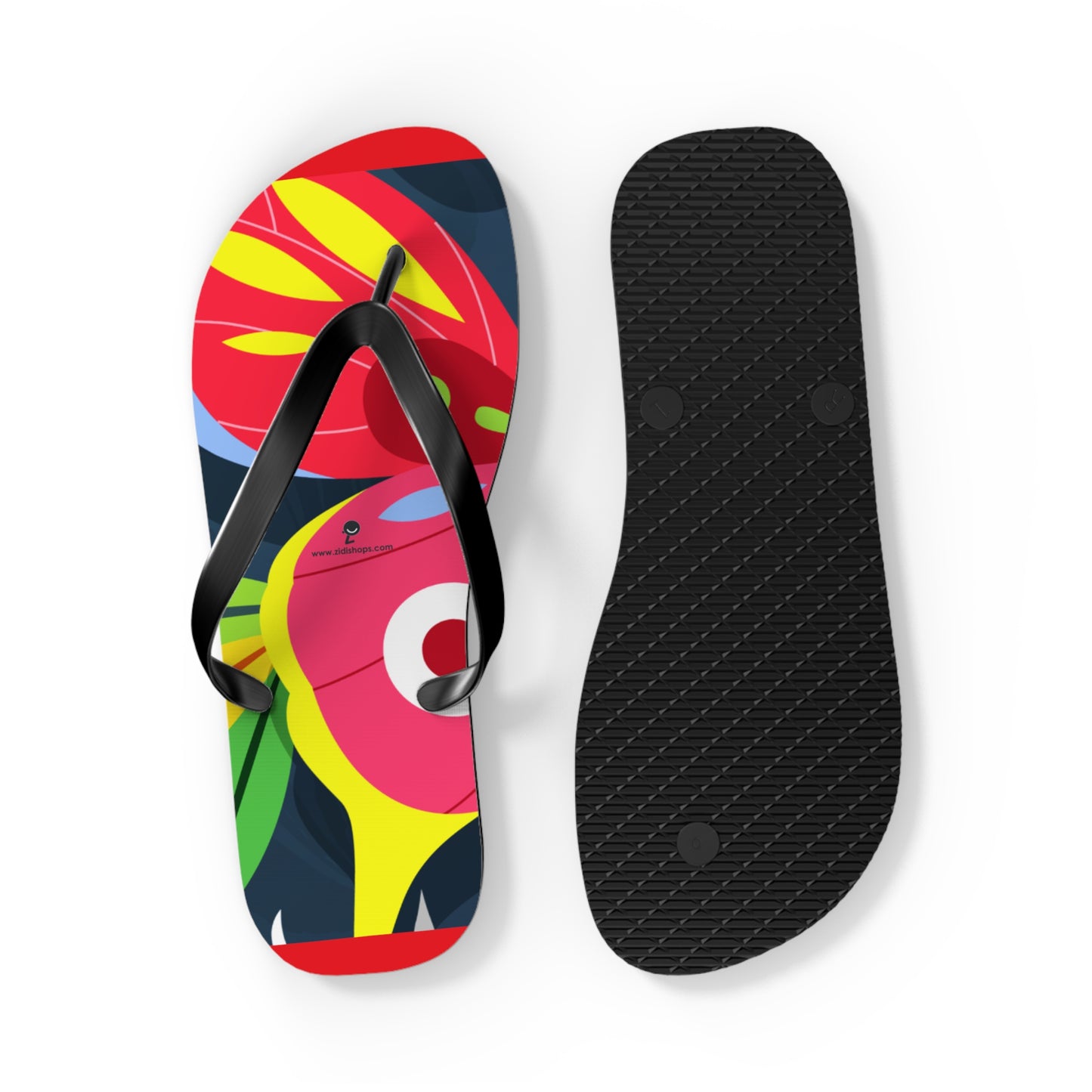 Flip Flops All-day comfort, With an easy slip-on design, a cushioned footbed. Mixed colors butterfly