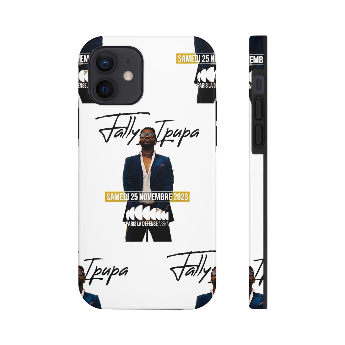 Tough Phone Cases, Fally Ipupa's Mega concert on 25th November 2023, Black and White