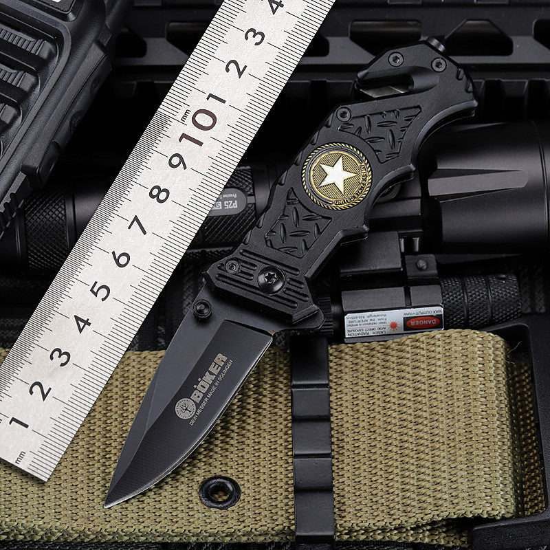 Folding Outdoor Multifunctional Survival Knife