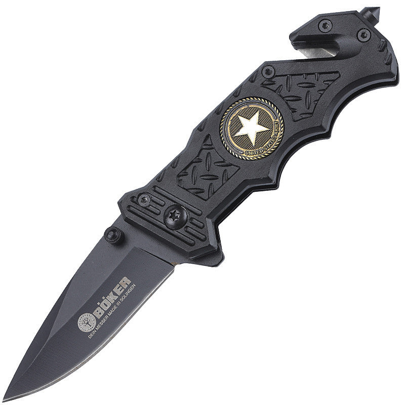 Folding Outdoor Multifunctional Survival Knife
