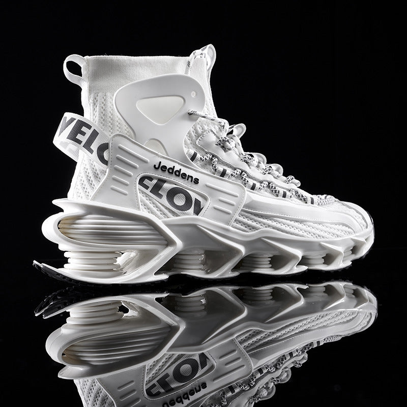 Supreme Comfort and Style in Sports Casual Shoes - Breathable Mesh, Lightweight Design, Non-Slip Sole, Perfect for Basketball and Street Fashion
