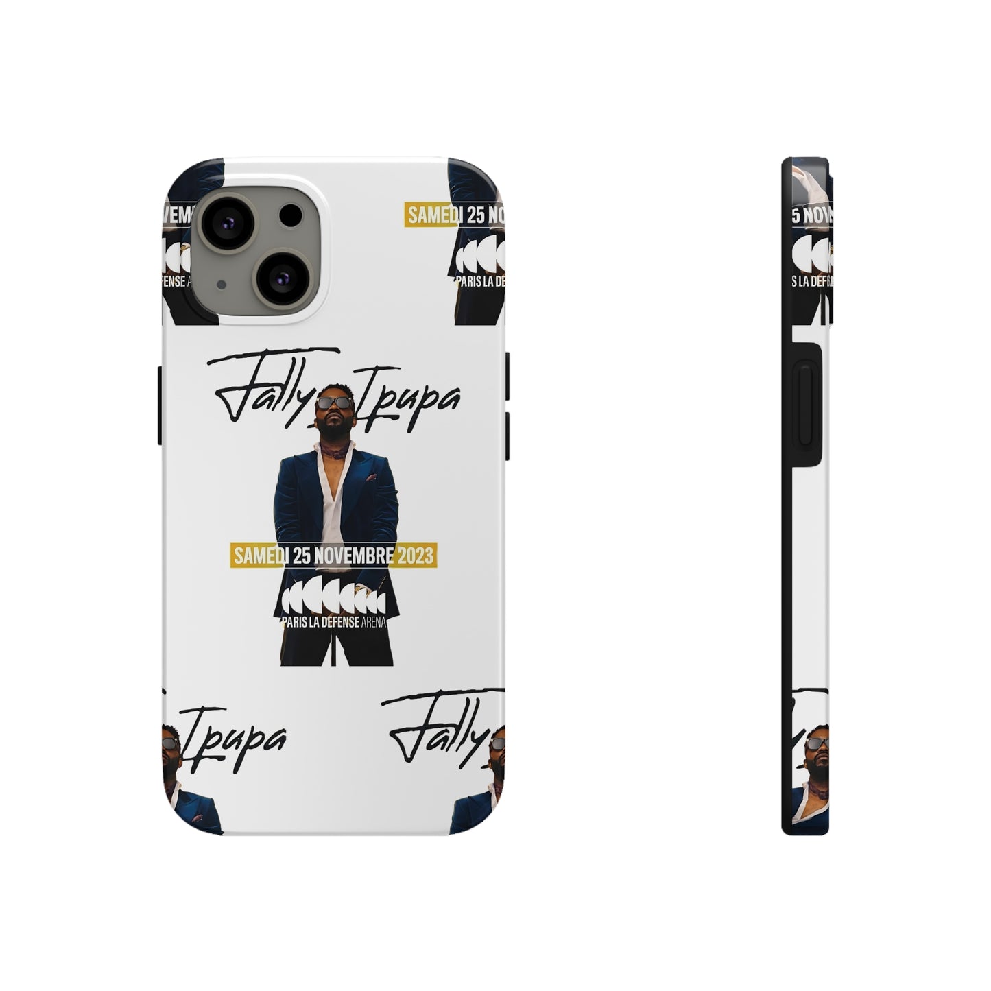 Tough Phone Cases, Fally Ipupa's Mega concert on 25th November 2023, Black and White