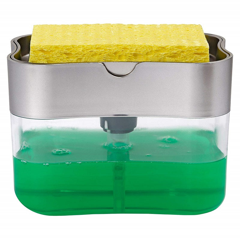 Multifunction Soap Dispenser Sponge Caddy Non-toxic Odorless Kitchen Rack Creative Bathroom Washing Soap Storage Box