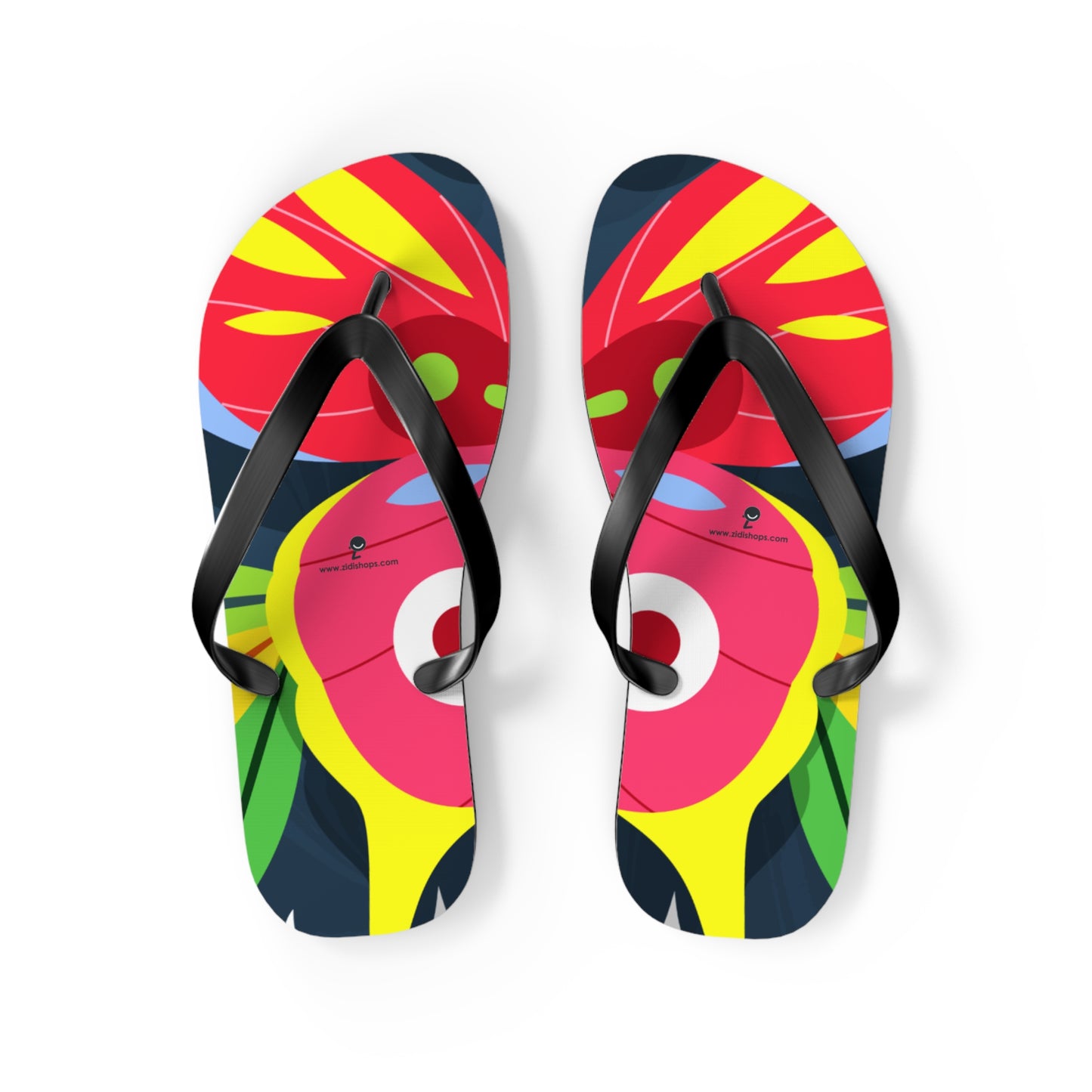 Flip Flops All-day comfort, With an easy slip-on design, a cushioned footbed. Mixed colors butterfly