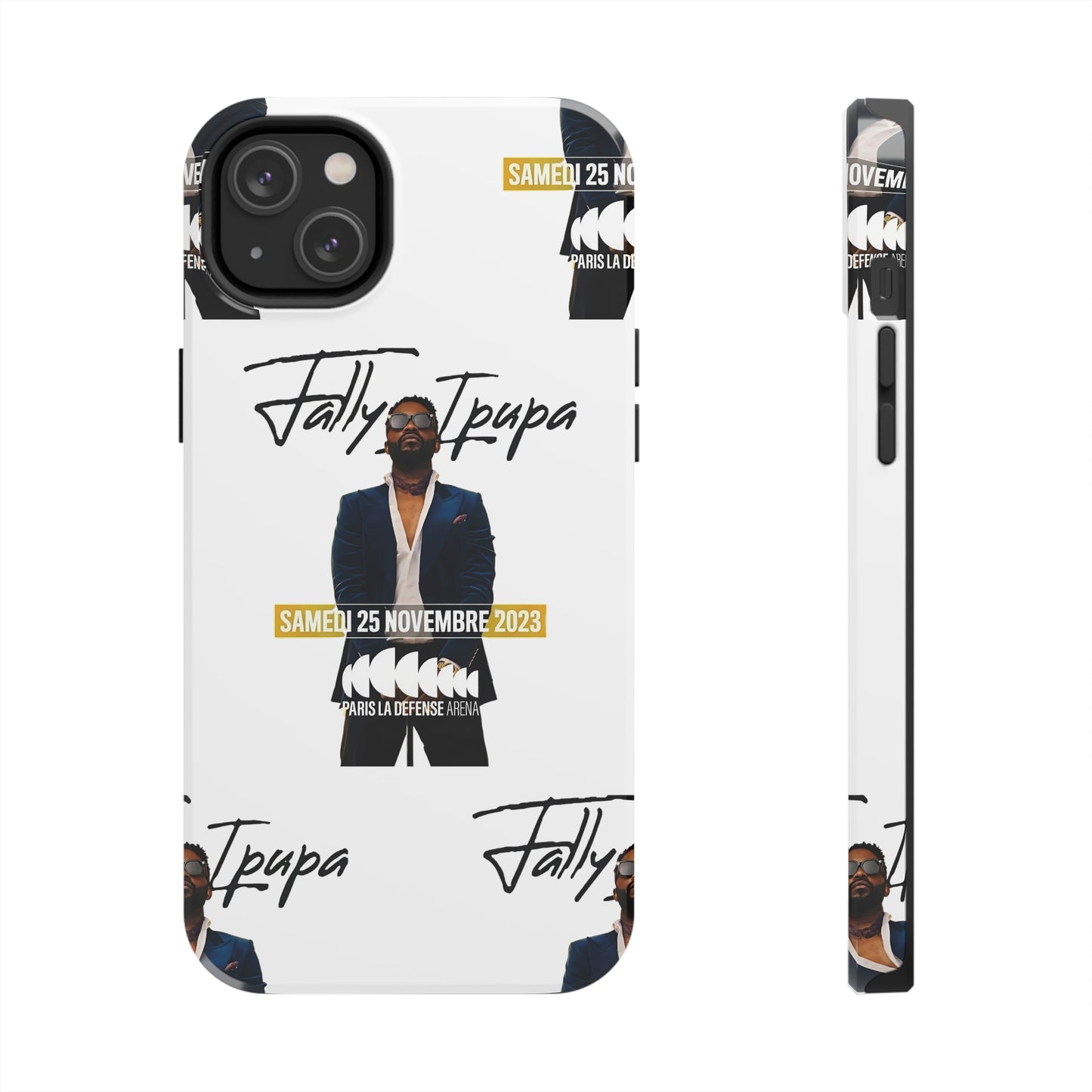 Tough Phone Cases, Fally Ipupa's Mega concert on 25th November 2023, Black and White