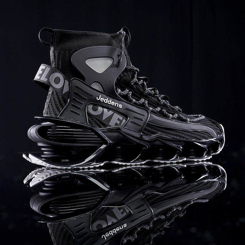 Supreme Comfort and Style in Sports Casual Shoes - Breathable Mesh, Lightweight Design, Non-Slip Sole, Perfect for Basketball and Street Fashion