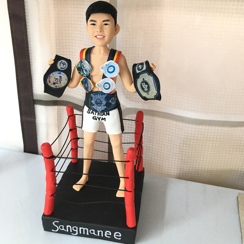 Personalized, Handcrafted Perfection Clay Figurines for Meaningful Gifts and Décor