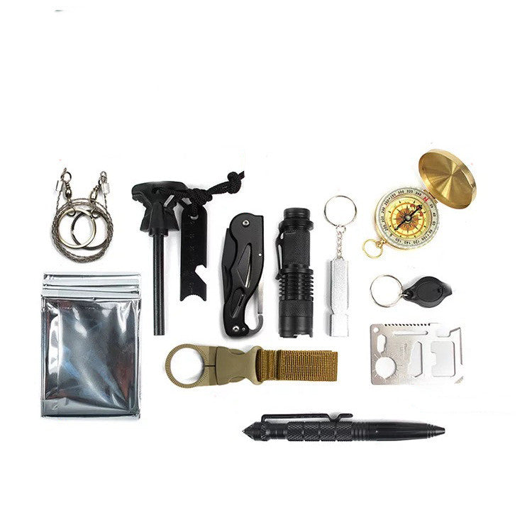 Must-Have Survival Tool Set for Outdoor Camping Enthusiasts, Ultimate Outdoor Camping Survival Tool Set