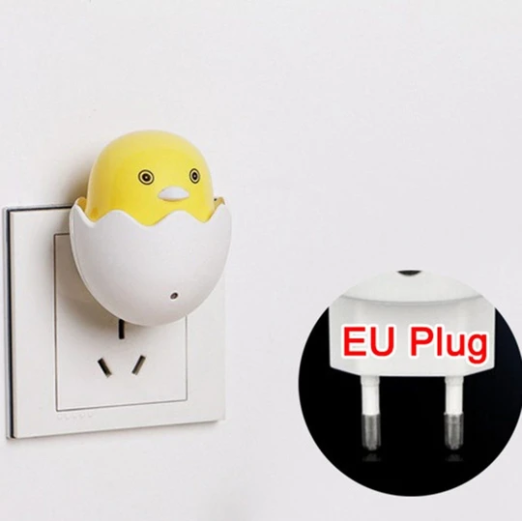 Automatic ON/OFF, Little Duck Light LED Sensor Wall Lamps, fun lighting for the wall, baby rooms, gardens and more