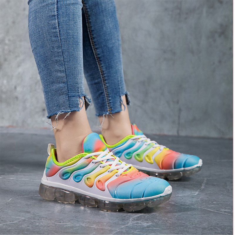 Sneakers running shoes multicolor