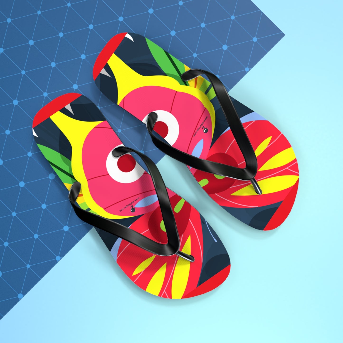 Flip Flops All-day comfort, With an easy slip-on design, a cushioned footbed. Mixed colors butterfly