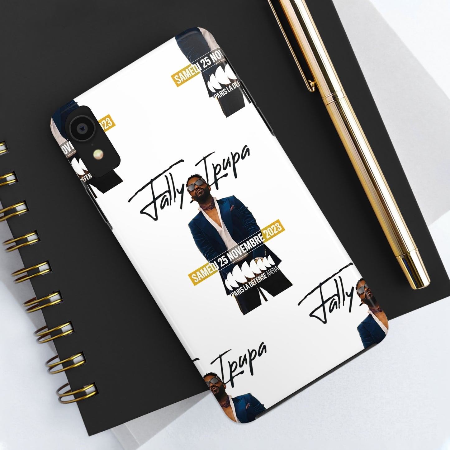Tough Phone Cases, Fally Ipupa's Mega concert on 25th November 2023, Black and White