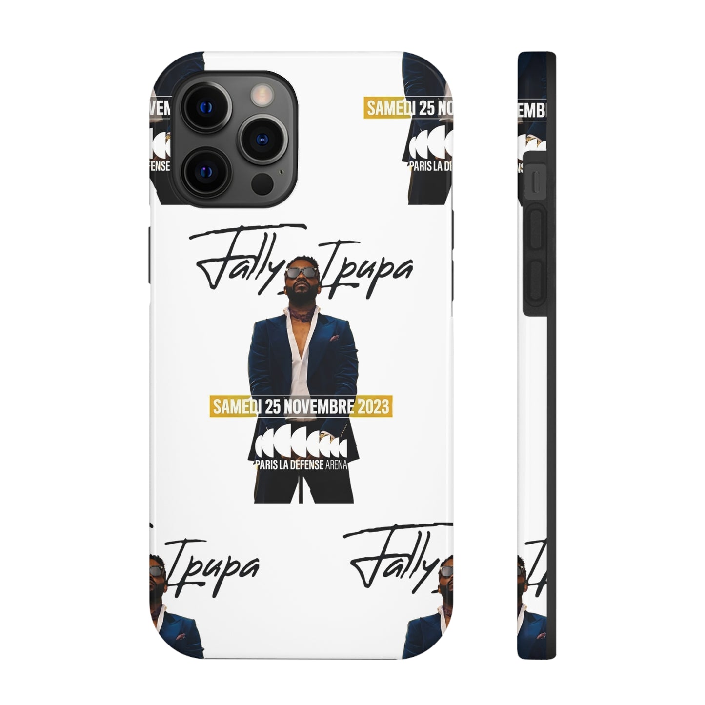 Tough Phone Cases, Fally Ipupa's Mega concert on 25th November 2023, Black and White